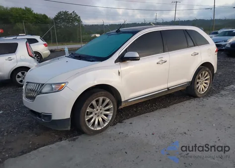 2012 Lincoln Mkx из США, поврежденный, VIN 2LMDJ8JK9CBL07425